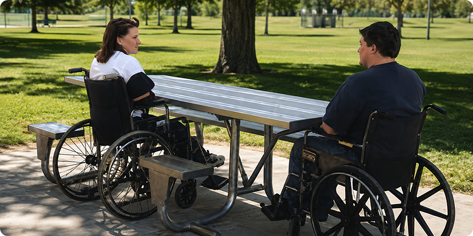 ADA Picnic Table Requirements: A Complete Buyer's Guide